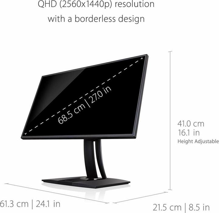 Actual product image Viewsonic 24” Full HD 120Hz Monitor with HDMI and VGA (1920 x 1080 pixels, 24")