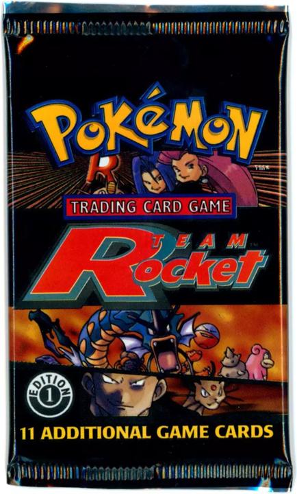 Produktbild Pokémon Team Rocket Sealde Booster (Englisch, Booster Pack)