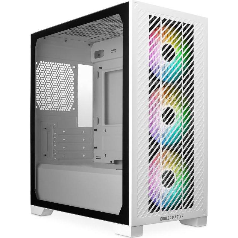 Cooler Master case Elite 301 Lite, mini-ITX, 1x ventola da 120 mm, bez zdroje, bílá (Mini-ITX), Case PC, Bianco