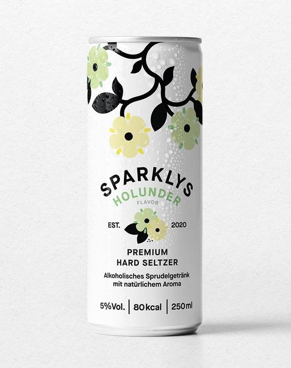 Actual product image Sparklys Elderberry (24 x 25 cl)
