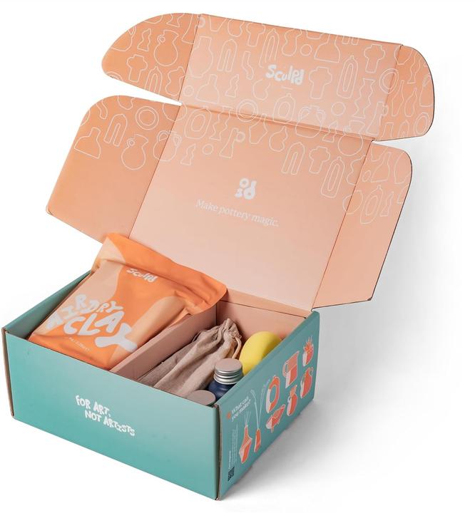 Produktbild Sculpd Toepferset mit Glanzlack