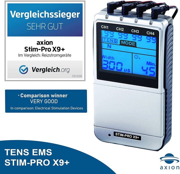 Actual product image Axion STIM-PRO X9+