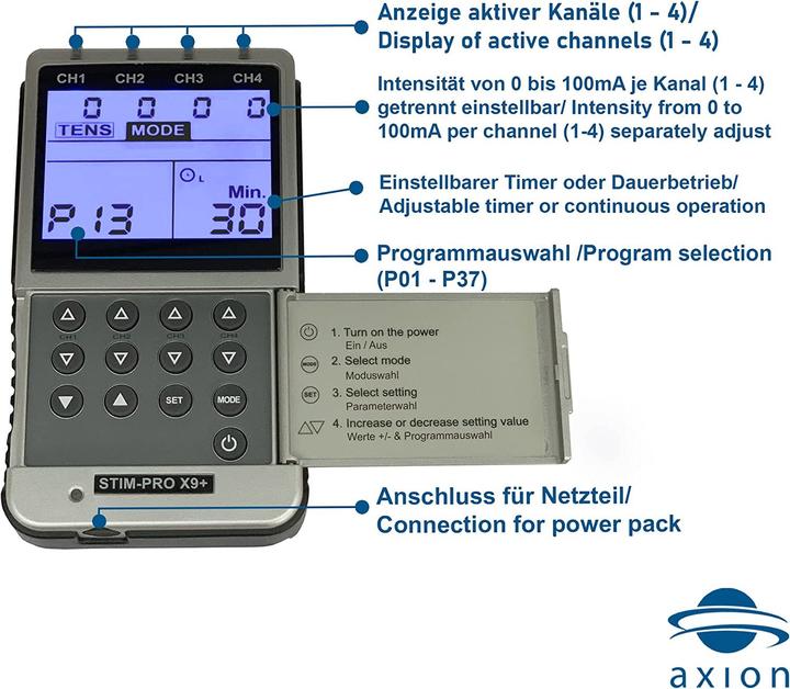 Produktbild Axion STIM-PRO X9+