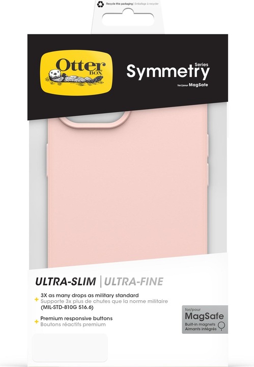 Produktbild OtterBox Symmetry mit MagSafe (Apple iPhone 15, Apple iPhone 13, Apple iPhone 14, Apple iPhone 16e)