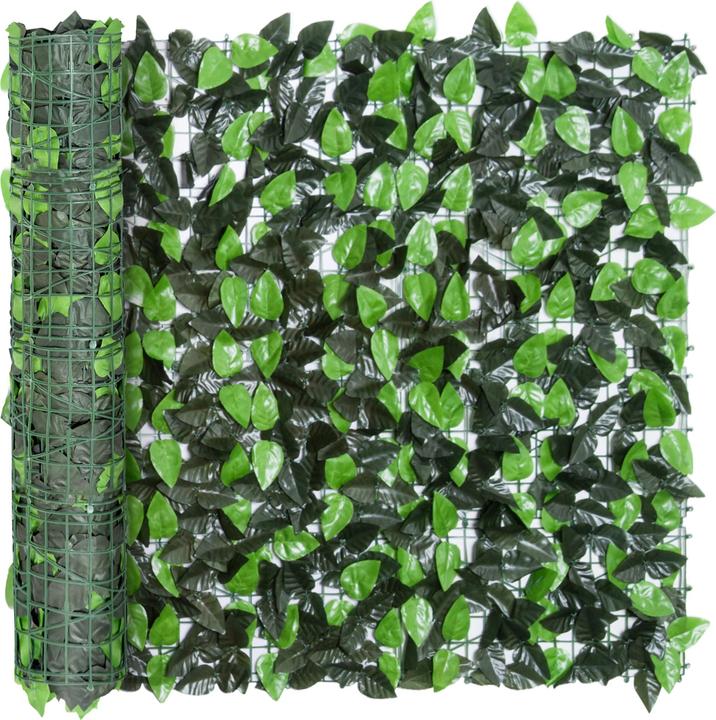 Produktbild Outsunny Künstliche Hecke mit künstlichen Blättern (300 cm)
