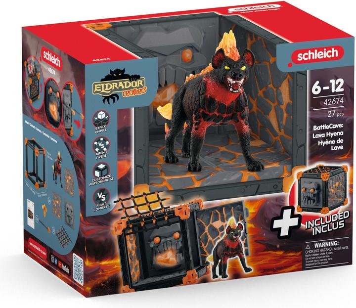 Produktbild Schleich BattleCave Lavahyäne