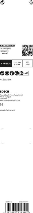 Actual product image Bosch Professional Zubehör EXPERT 'Vehicle Rescue' S 1157 CHM reciprocating saw blade, 1 piece