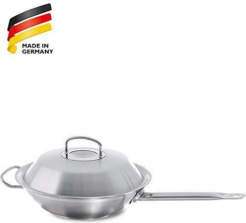 Produktbild Fissler Wok Profi Collection pan 30cm (30 cm, Wok Pfanne, Edelstahl)