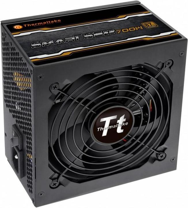Produktbild Thermaltake SUPPLY ATX 700W SMART SE2 BLACK 87% EFFICIENCY/SEMI MODULAR/FAN 140MM PS-SPS-070 (700 W)