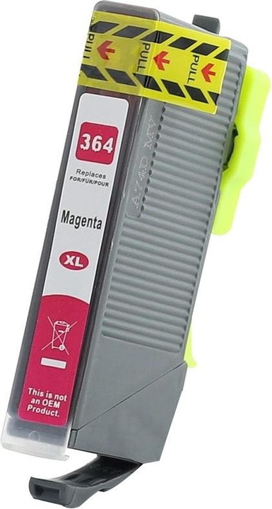 Actual product image Hermex Compatible Ink Cartridge XL for HP PhotoSmart Wireless B109f (M, Y, C, FC)