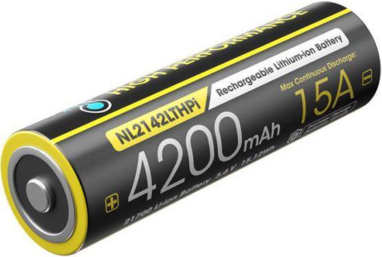 Actual product image Nitecore BATTERY RIGHT. AA 4200MAH/NL2142LTHPI (AA, 4200 mAh)