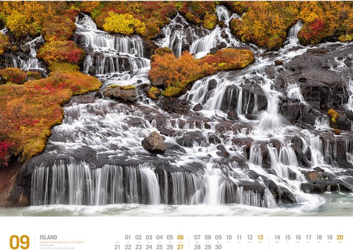 Immagine prodotto Island - Unterwegs zwischen Gletschern und Geysiren Kalender 2026 (Speciale)