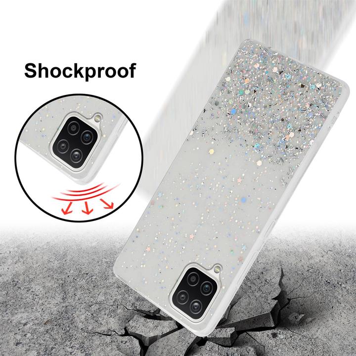 Immagine prodotto Cadorabo Copertura in TPU scintillante (Samsung Galaxy A12, Samsung Galaxy M12)