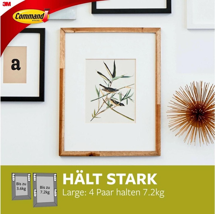 Actual product image Command Picture Hanging Strips L (7.20 kg)