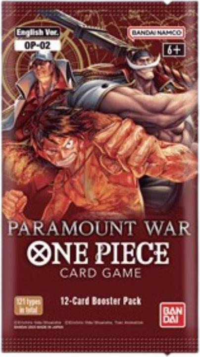 Produktbild One Piece Paramount War OP-02 Booster Box Display - Card Game - EN (Englisch, Booster Display)