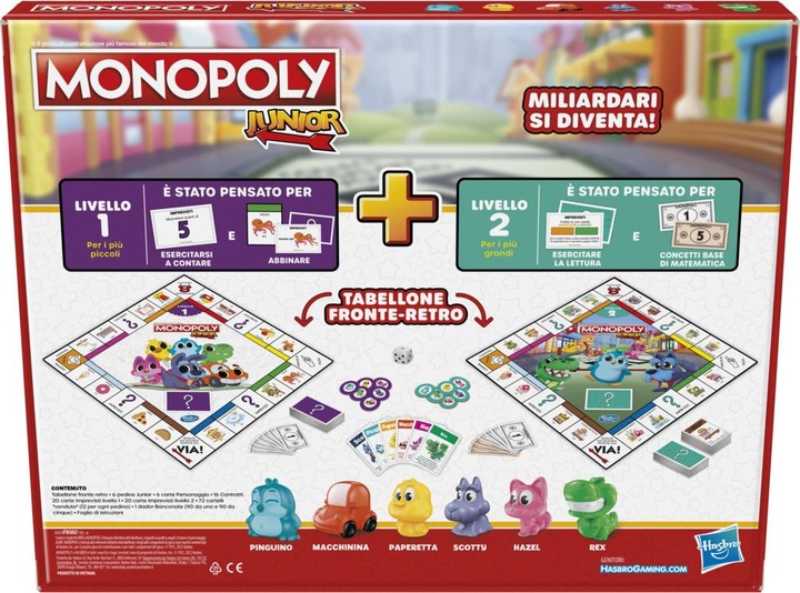 Immagine prodotto Monopoly Junior (Italiano)