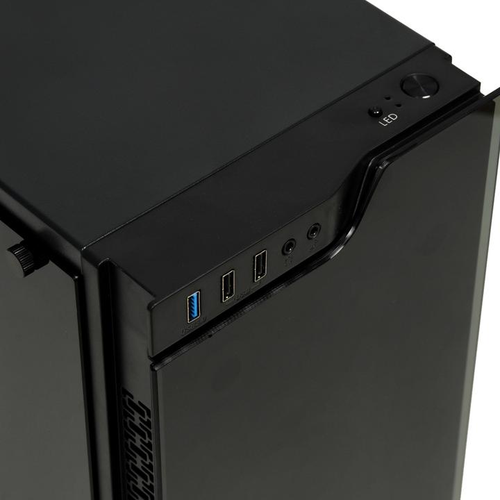 Produktbild iBox OW2 computer case Midi ATX Tower Juodas