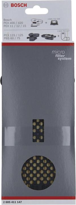 Produktbild Bosch Professional Zubehör Staubbox zu HW3 komplett, passend zu GEX, PEX, GSS, PBS