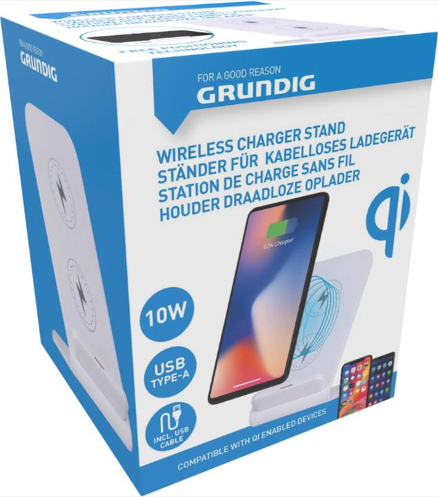 Actual product image Grundig Wireless charger stand 10W (5 W)