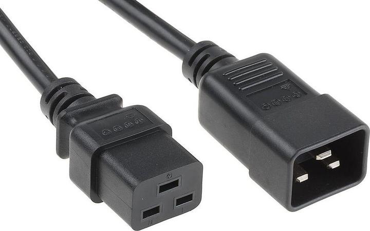 RS PRO Netzkabel Grau 3m, IEC C19 / IEC C20 (3 m)