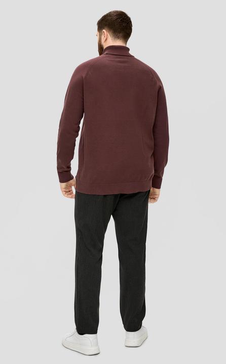 Produktbild s.Oliver Strickpullover Rollkragenpullover aus Baumwolle (3XL)
