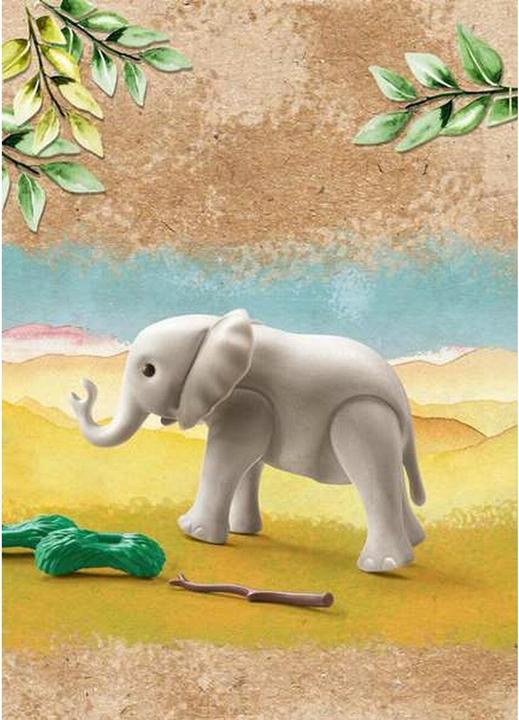 Actual product image Playmobil Junger Elefant (71049, Playmobil Wiltopia)