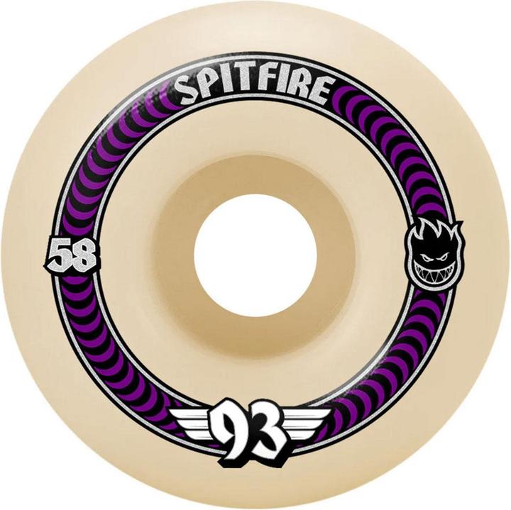 Produktbild Spitfire 93D F4 Classic Soft Sliders (58 mm)