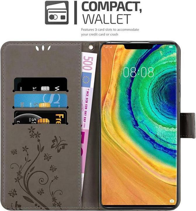 Image du produit Cadorabo Couverture du livre de fleurs (Mate 30 Pro)