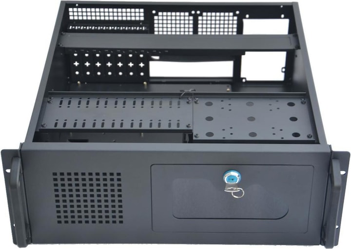 Produktbild Gembird 19inch Rack-mount server chassis 450mm black (ATX)
