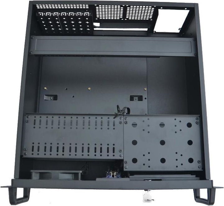Produktbild Gembird 19inch Rack-mount server chassis 450mm black (ATX)