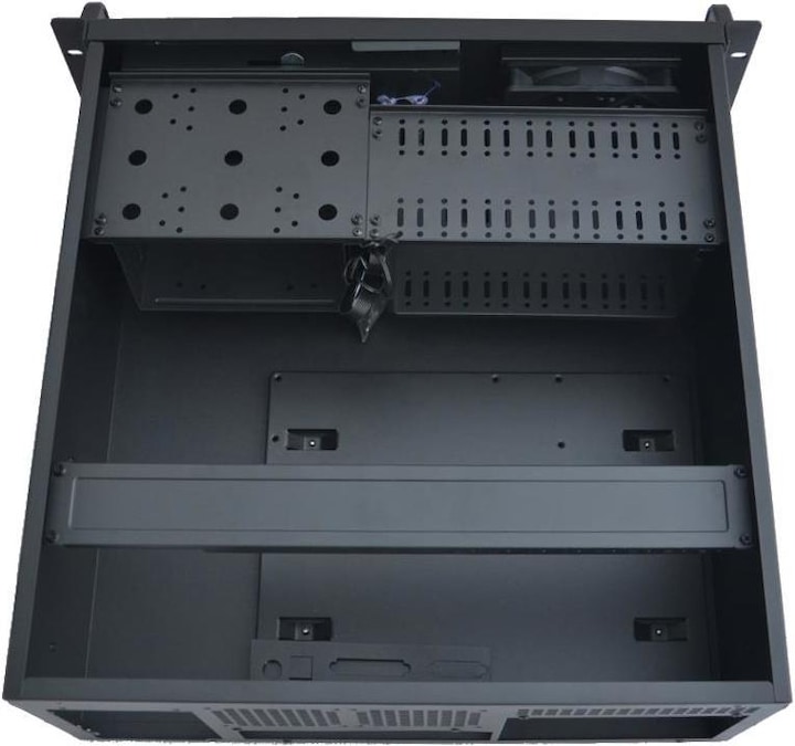 Produktbild Gembird 19inch Rack-mount server chassis 450mm black (ATX)