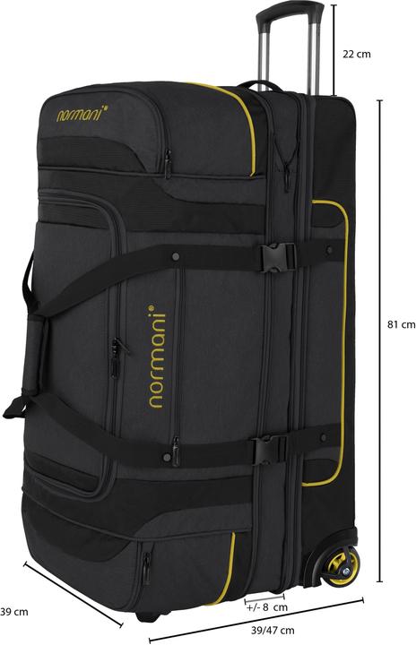 Produktbild Normani Reisetrolley 120-150 L mit Kleidertaschen - 8965 (150 l)