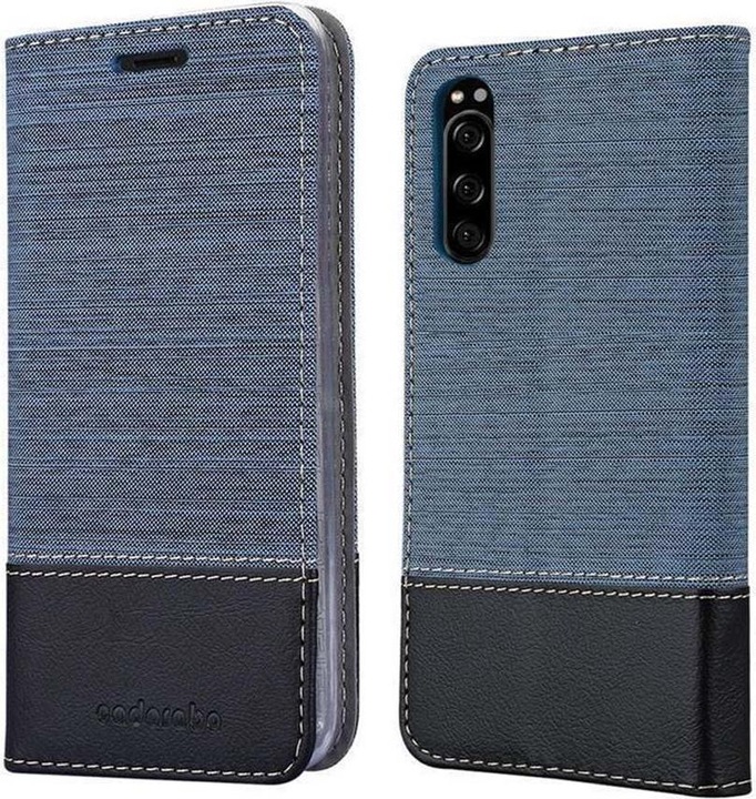 Actual product image Cadorabo Book Jeans Optics Cover (Sony Xperia 5)