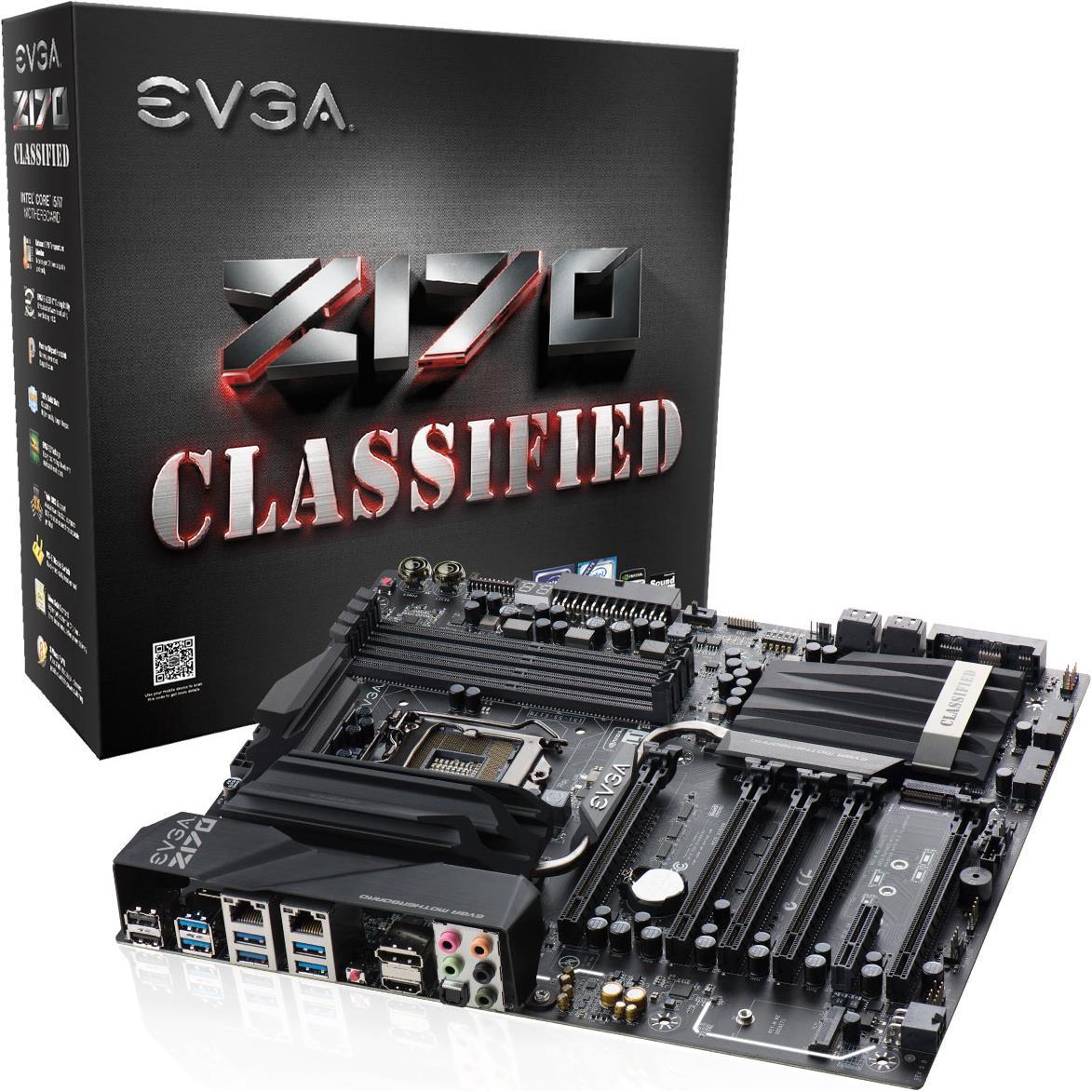 Thumbnail - EVGA Z170 Classified 4-Way (LGA 1151, Intel Z170, E-ATX), Mainboard