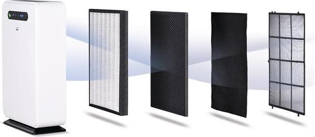 Produktbild Remko LRM 350 Mobiler Luftreiniger - Weiss (50 m²)