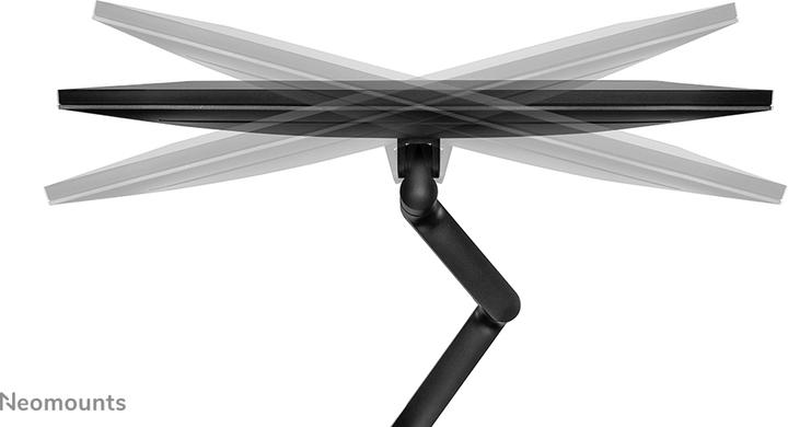 Actual product image Neomounts Table mount dual 100x100 -8kg 17-27"/h?v/tilt/swivel/clamp/weak (Table, 27", 8 kg)