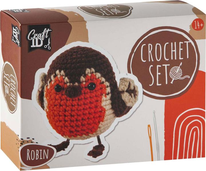 Actual product image Grafix Häkelset Rotkehlchen