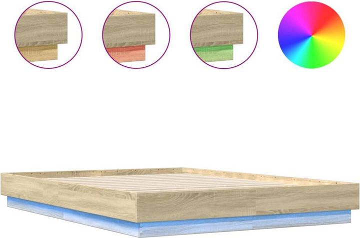 Actual product image vidaXL Bettgestell (140 x 200 cm)