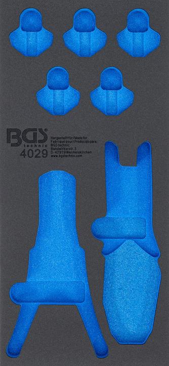 Actual product image BGS Tool Tray 1/3, empty for 4029