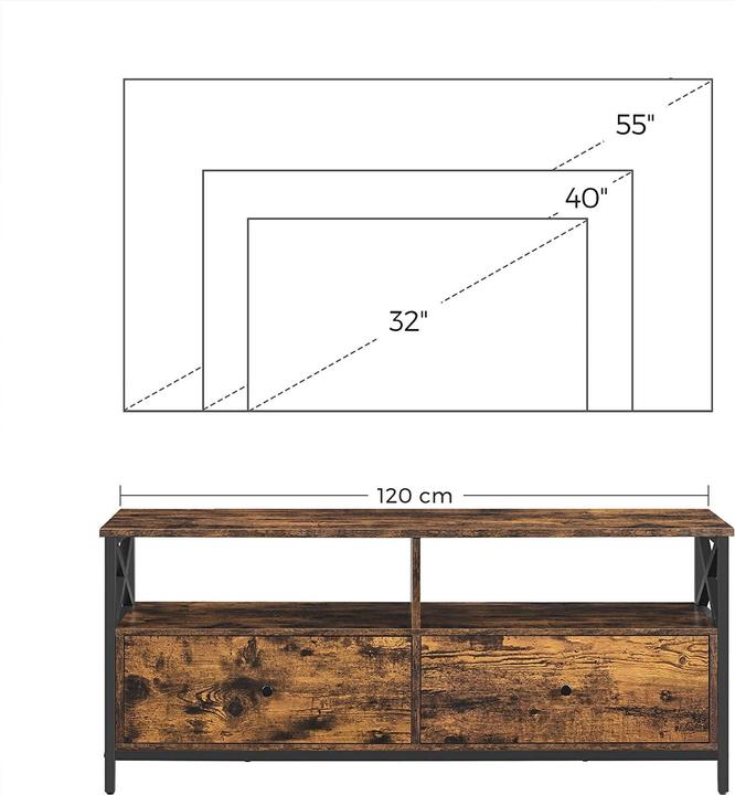 Produktbild Vasagle Timo (120 x 40 x 50 cm)