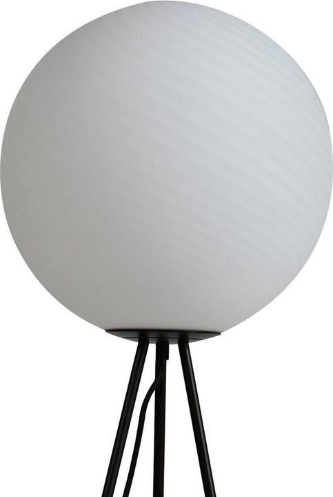 Produktbild Lucande Stehleuchte Kestralia, weiss, Glas, Ø 35 cm, E27 (E27)