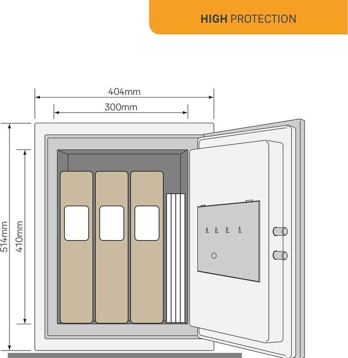 Produktbild Yale Feuertresor (36.90 l)