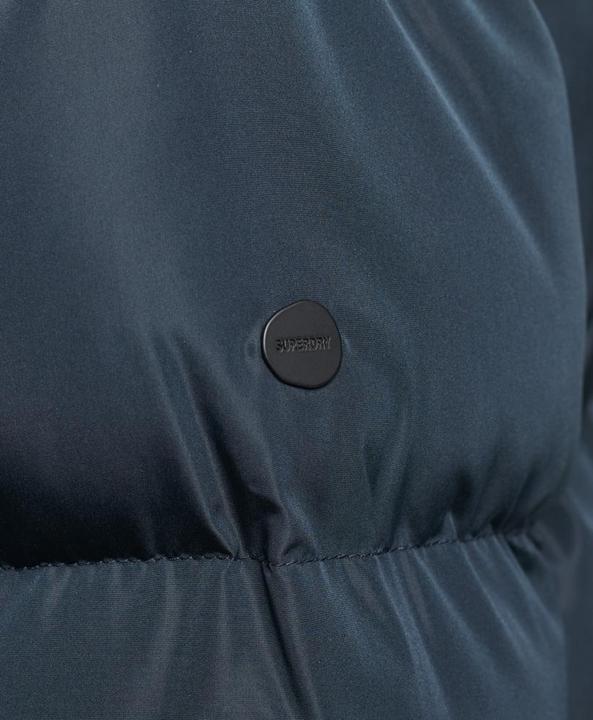 Actual product image Superdry Long Hooded Puffer Jacket for women