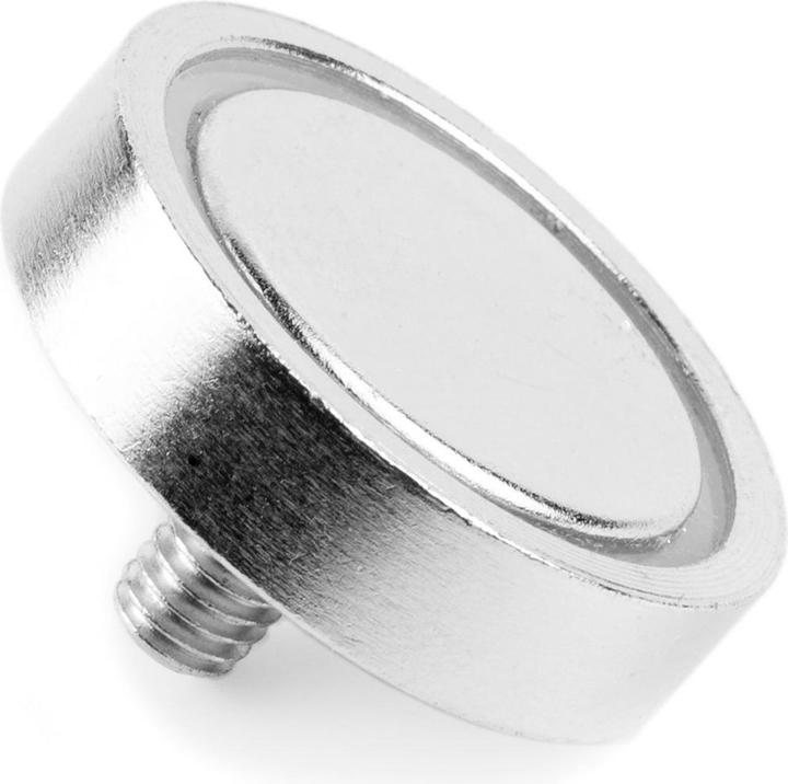 Actual product image Supermagnete Pot magnet with threaded stud (1x)