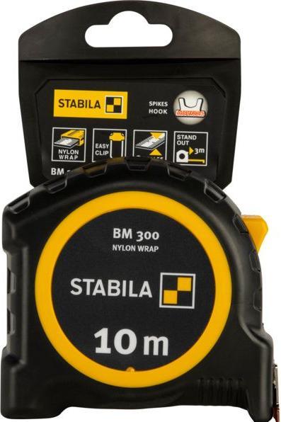 Produktbild Stabila Taschenbandmass BM 300, metrische Skala (10 m)
