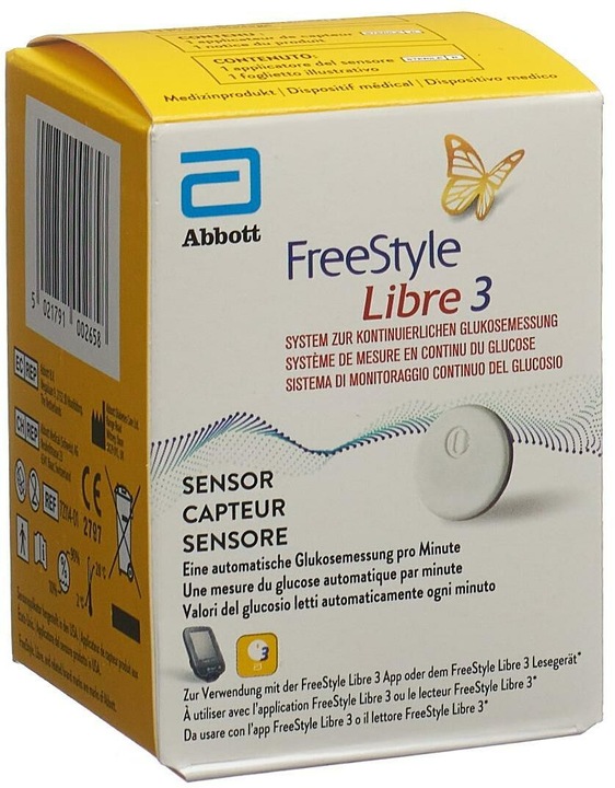 Abbott Freestyle Libre 3 Sensor (Blutzuckermessgerät)