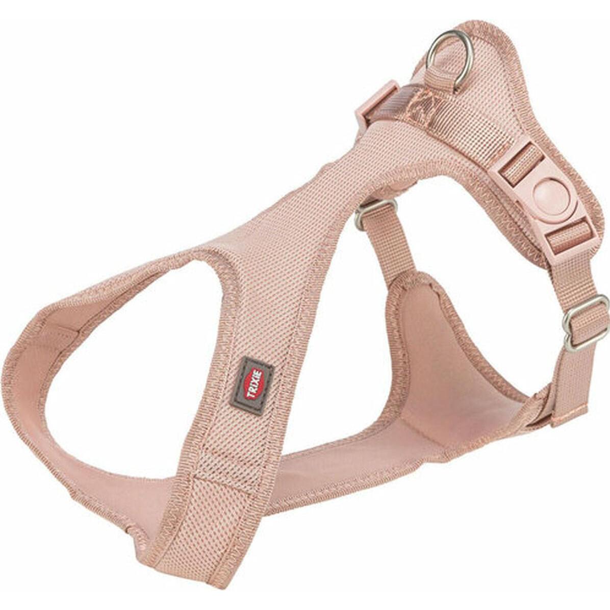 Trixie Hondentuig Comfort Soft Touring Blush - 33-50X2 Cm (S, Cane, Passeggiare), Collare + Guinzaglio