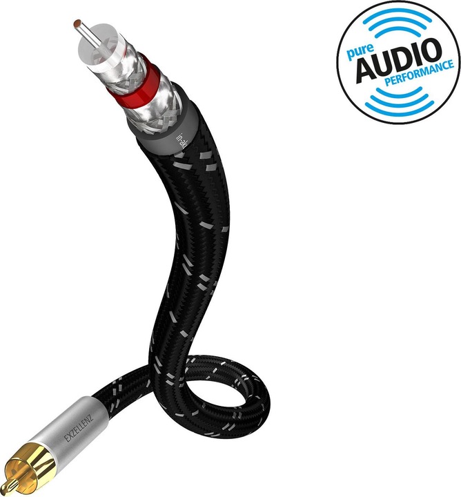Produktbild Inakustik Exzellenz Mono-Subwooferkabel (7.50 m, Cinch)