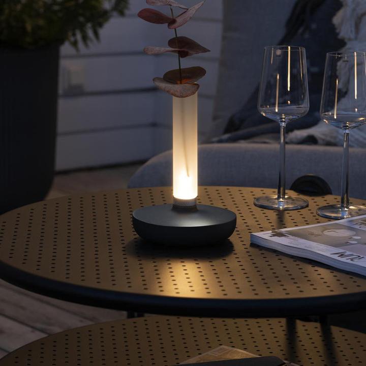 Produktbild Konstsmide Akku-LED Biarritz dunkelgrau Indoor/Outdoor 7827-373