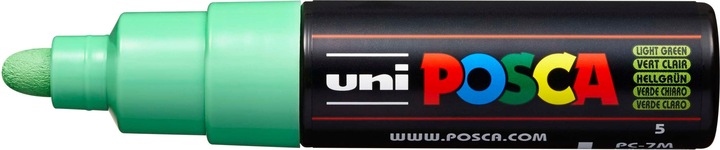 Image du produit Posca Marqueur PC-7M pointe ronde (Vert, 5.50 mm, 1 x)